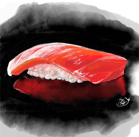 寿司のイラスト